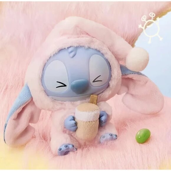 AUTHENTIC Stitch Eat Something Before Sleep 💤 Milk Tea Desire 🧋 - Picture 1 of 2
